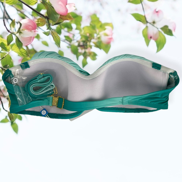 Bleu Rod Beattie Ombre Twist Bandeau With Straps - Picture 6 of 7